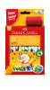 Цветни моливи Faber-Castell Jumbo триъгълни с бяло тяло, пакет от 12